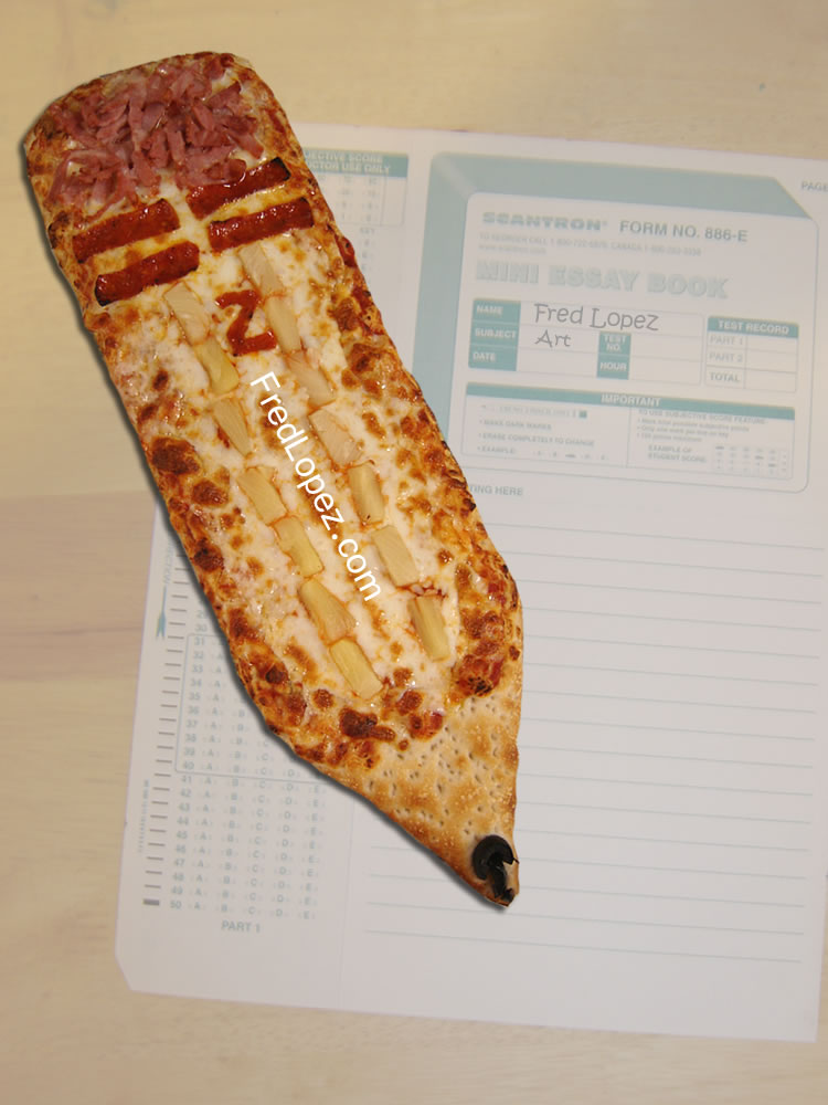 Pencil Pizza