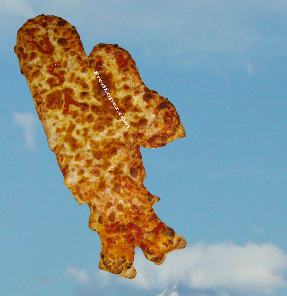 Space Shuttle Pizza